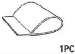 Vevor TL-FY8001 - PARTS LIST - 7