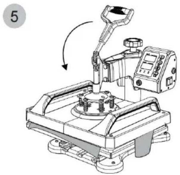 Vevor TL-FY8001 - How to press T-shirts - 5