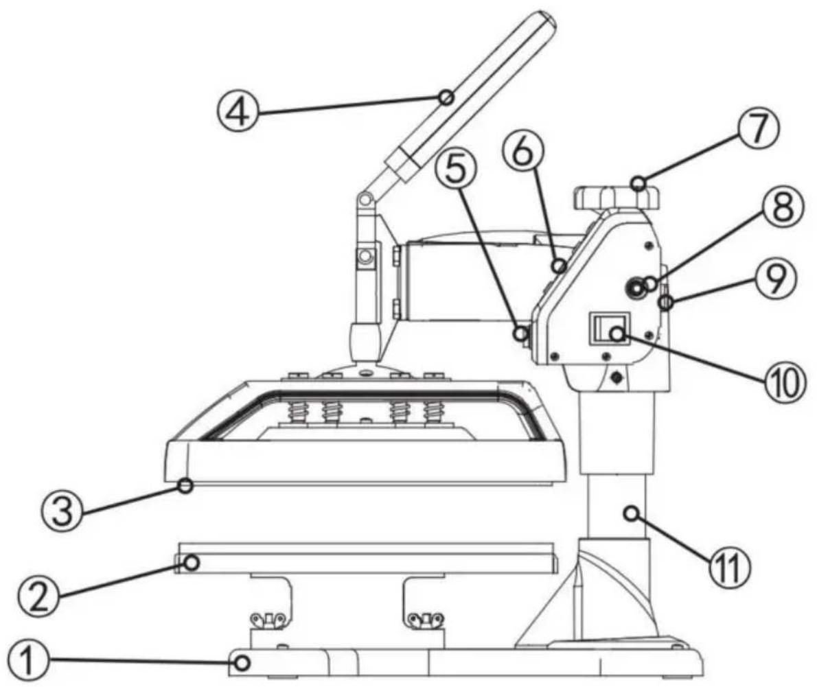 Vevor TL-FY8001 - SPECIFICHE - 1