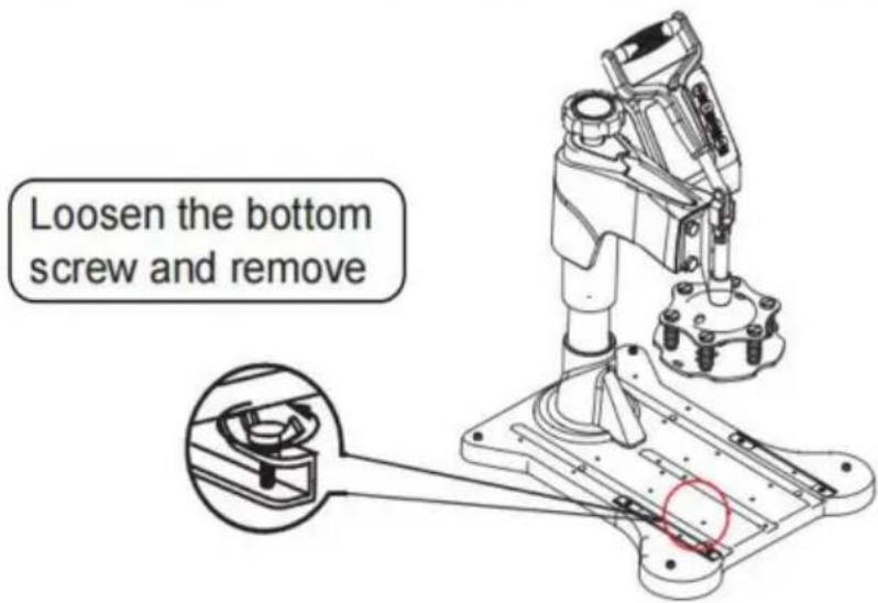 Vevor TL-FY8001 - Unscrew the four butterfil screws.at bottom - 1