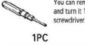 Vevor TL-FY8001 - PARTS LIST - 15