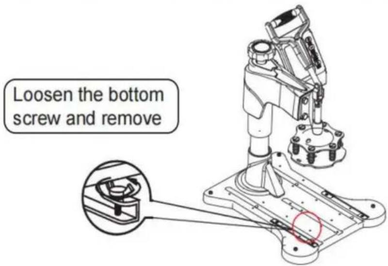 Vevor TL-FY8001 - Unscrew the four butterfil screws.at bottom - 1