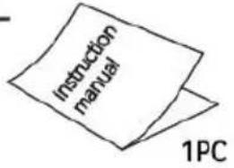 Vevor TL-FY8001 - PARTS LIST - 12
