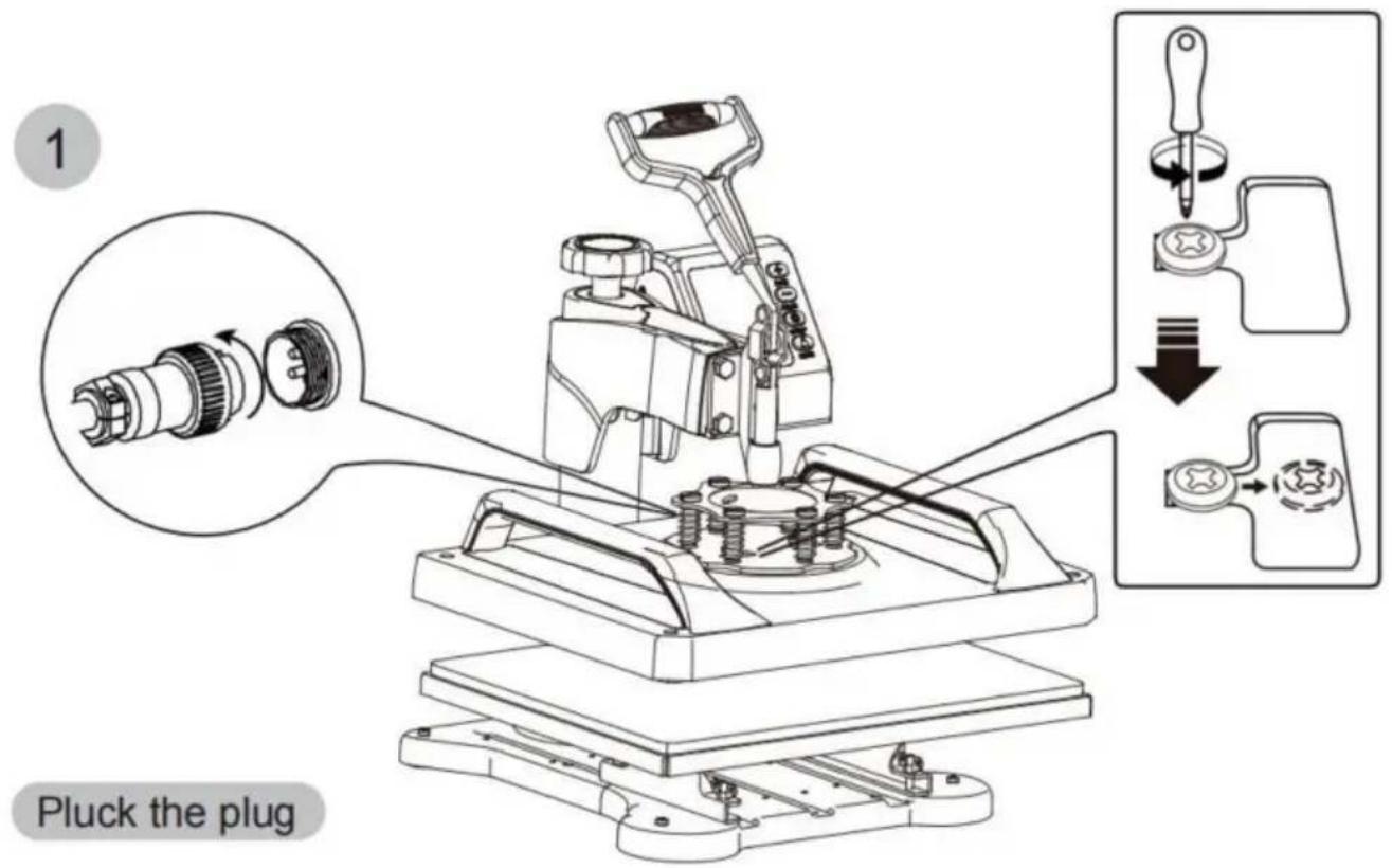 Vevor TL-FY8001 - REEMPLACER LE TAPIS DE LA PLAQUE DE CUISSON - 1
