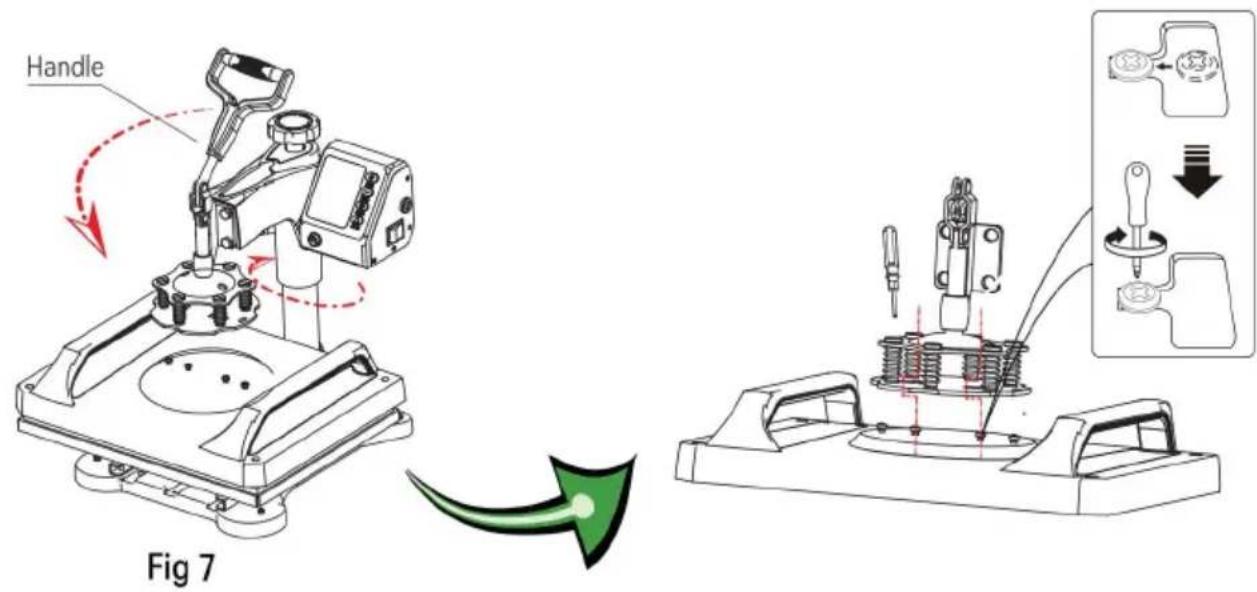 Vevor TL-FY8001 - Assembly and Disassembly of the Machine - 7
