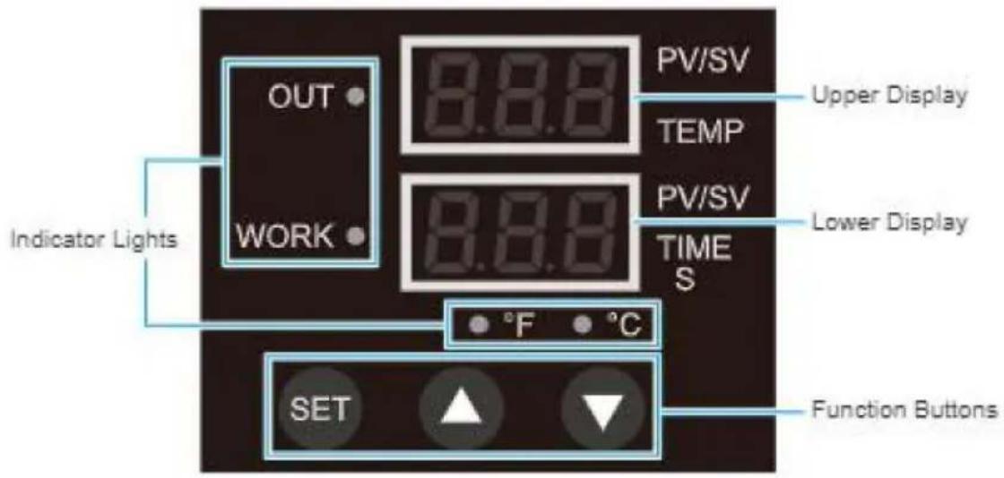 Vevor SJY-H12151M - PANEL STEROWANIA - 1