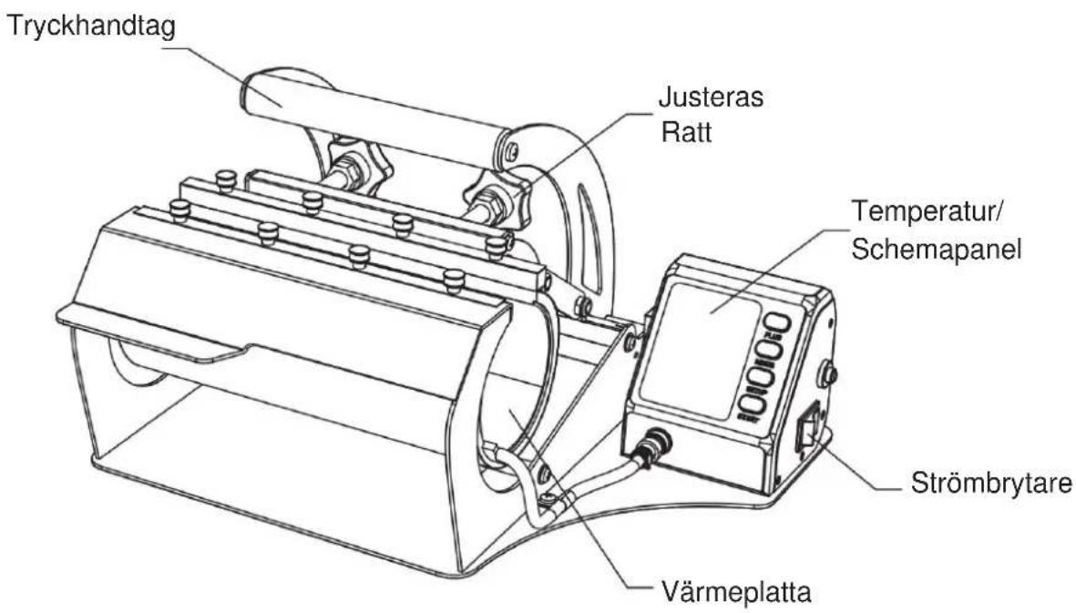 Vevor CH1924 - PRODUKTSTRUKTURDIAGRAMAM - 1