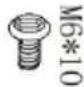 Vevor DX0202 - PARTS &amp; HARDWARE LIST - 13