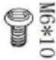 Vevor DX0202 - PARTS &amp; HARDWARE LIST - 13
