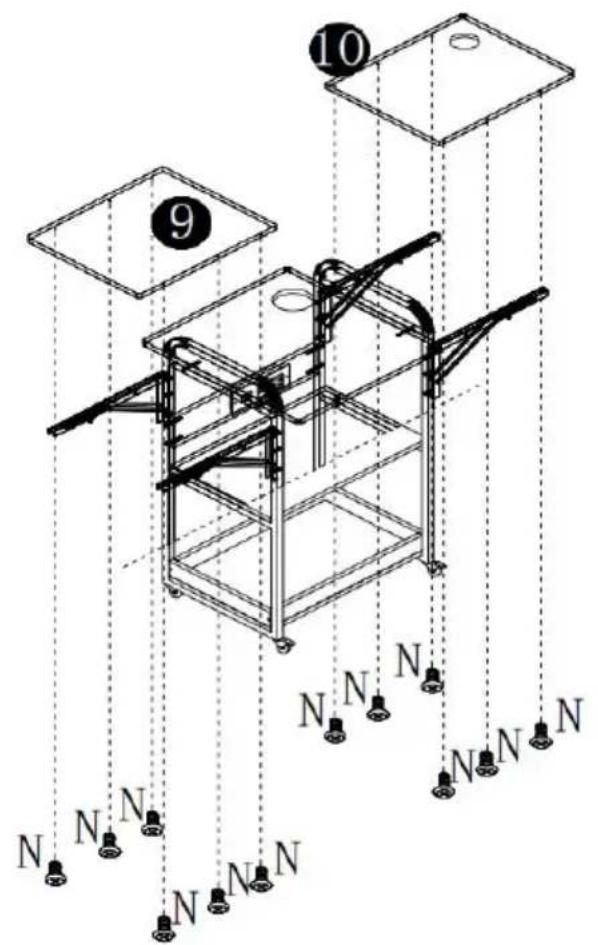 Vevor DX0202 - WÄRMEPRESSEN-WERKBANK BENUTZERHANDBUCH - 6