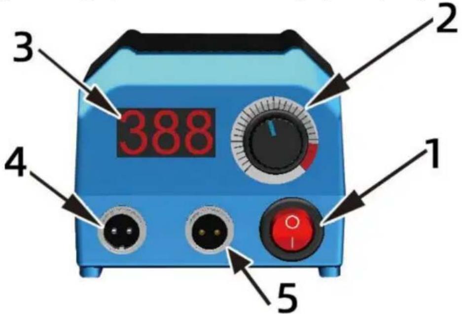 Vevor LH55 - Instrukcja obsługi maszyny pirograficznėjH55 - 3