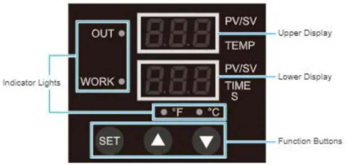 Vevor TLM12001 - CONTROL PANEL - 1