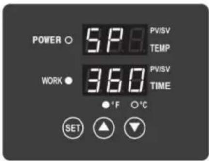 Vevor TLM12001 - FUNKTIONSMETOD FÖR TEMPERATURREGULATORN - 1