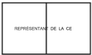 REPRÉSENTANT DE LA CE