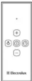 ELECTROLUX IHSL120X - Set up of the remote control: - 1