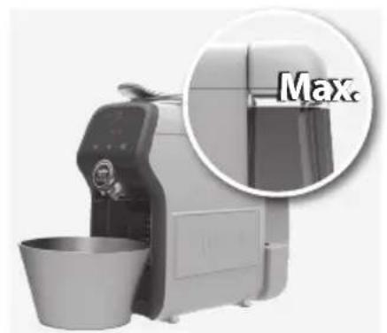 AEG Lavazza A Modo Mio LM6000 - Il contenitore delle capsule usate è dotato di una finestrella trasparente posta sul davanti per vedere la quantità di capsule usate. - 6