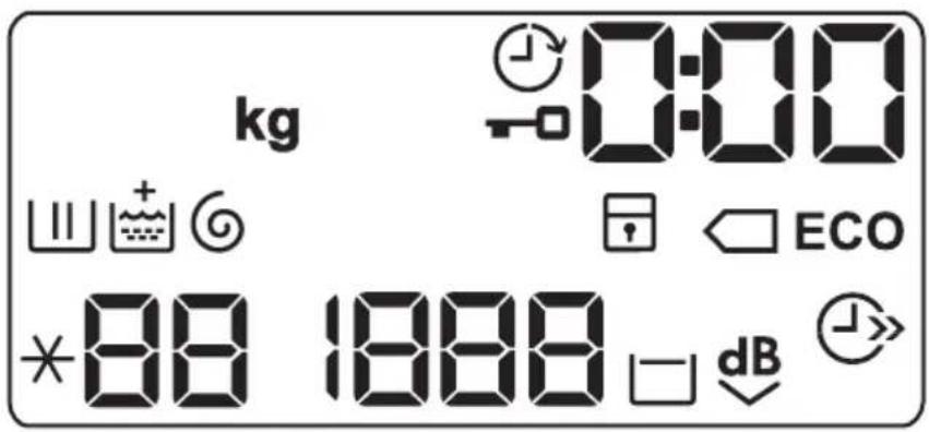 AEG LTX6G7210AM - Display - 1