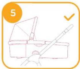 Joie Honour Carry Cot - Zostavenie prenosnej postielky - 2