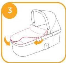 Joie Honour Carry Cot - Assemble Carry Cot - 3