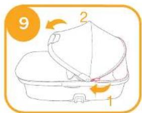 Joie Honour Carry Cot - Babywanne zusammenbauen - 6