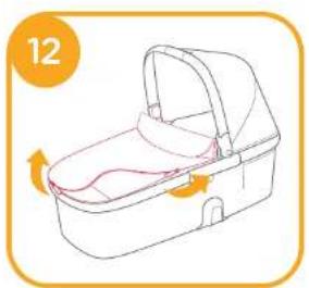 Joie Honour Carry Cot - Detach Soft Goods - 1