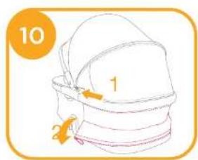 Joie Honour Carry Cot - Babywanne zusammenbauen - 7
