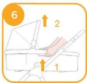 Joie Honour Carry Cot - Utiliser la nacelle - 1
