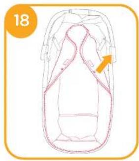 Joie Honour Carry Cot - Detach Soft Goods - 7