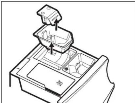 AEG L9FER962A - Nettoyage du distributeur de produit de lavage et du compartment pour le sel régissantant - 4