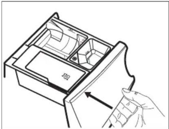 AEG L9FER962A - Nettoyage du distributeur de produit de lavage et du compartment pour le sel régissantant - 8