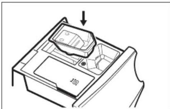 AEG L9FER962A - Remplissage du produit de lavage liquide - 1