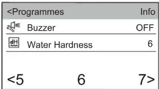AEG L9FER962A - Comment régler le degré de durée de l'eau et activer Adoucisseur d'eau - 4