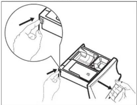AEG L9FER962A - Élimination du détergent et autres additifs du compartment pour le sel régencerant - 1