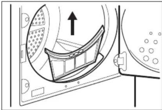 AEG T65170AVM - Cleaning the filter - 3