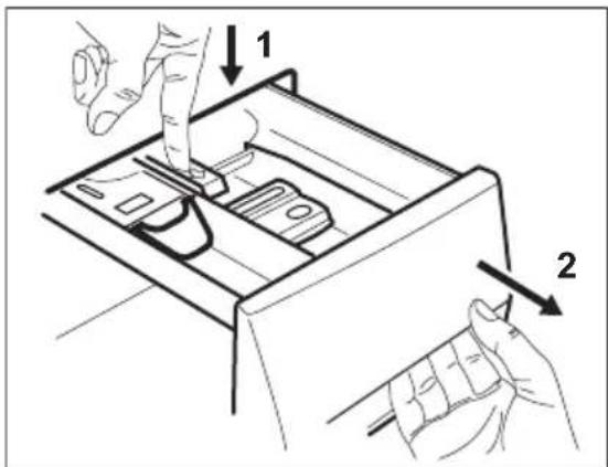 AEG L73470DFL - Nettoyage du distributeur de produit de lavage - 1