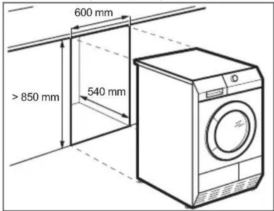 AEG LAVATHERM 71273AC - Installation under a counter - 1