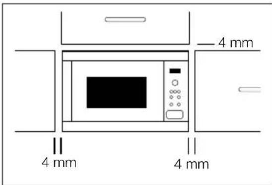 AEG MW17E10B - Installing the appliance - 1