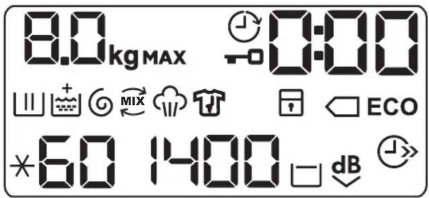 AEG L8FEE84W - Affichage - 1