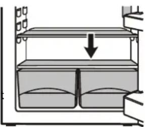 AEG EK26010LIWE - Refrigerator compartment - 1