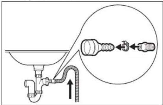 AEG LFM9C9413N - Vidange de l'eau - 7
