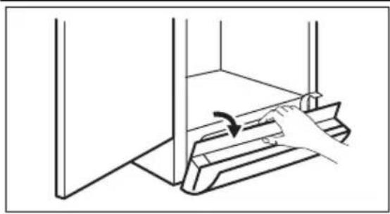 AEG S73100KDW0 - Cleaning the ventilation grille - 1