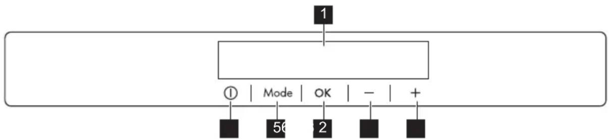 AEG S73100KDW0 - BEDIENINGSPANEEEL - 1