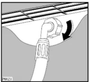 AEG AWN1118 - Raccordement d'eau - 2