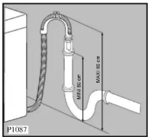 AEG AWN1118 - Vidange d'eau - 2