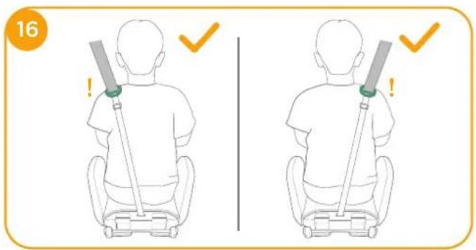 Joie i-Chapp FX - Montiranje korišćenjem ISOFIX sistema i pojasom s vezivanjem u tri tačke ili korišćenjem samo pojasa s vezivanjem u tri tačke - 6