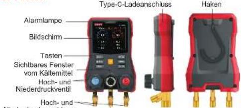 Uni-T UT336E - Tasten - 1