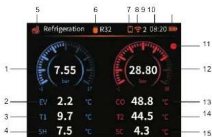 Uni-T UT336E - 1) Modalità Refrigerazione - 1