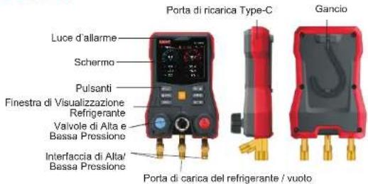 Uni-T UT336E - 5.Pulsanti - 1
