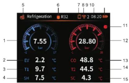 Uni-T UT336E - 1) Refrigeration Mode - 1