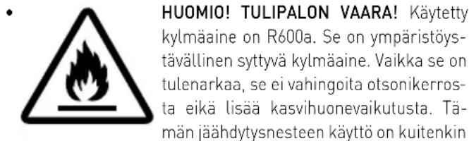Hendi 209080 - • HUOMIO! PALOVAMMOJEN VAARA! KUUMIA PIN- - 1